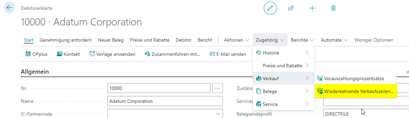 01-debitorenkarte-funktion-wiederkehrende-verkaufszeilen