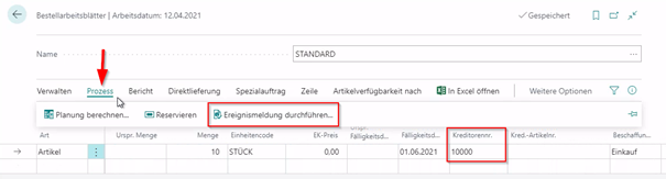 006-bestellarbeitsblaetter-ergebnismeldung-durchfuehren