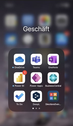 PowerAppHomeScreen